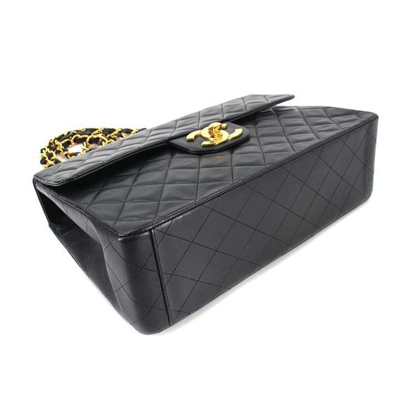 Chanel Timeless Black Leather Shopper Bag (Pre-Owned) - Picture 4 of 10